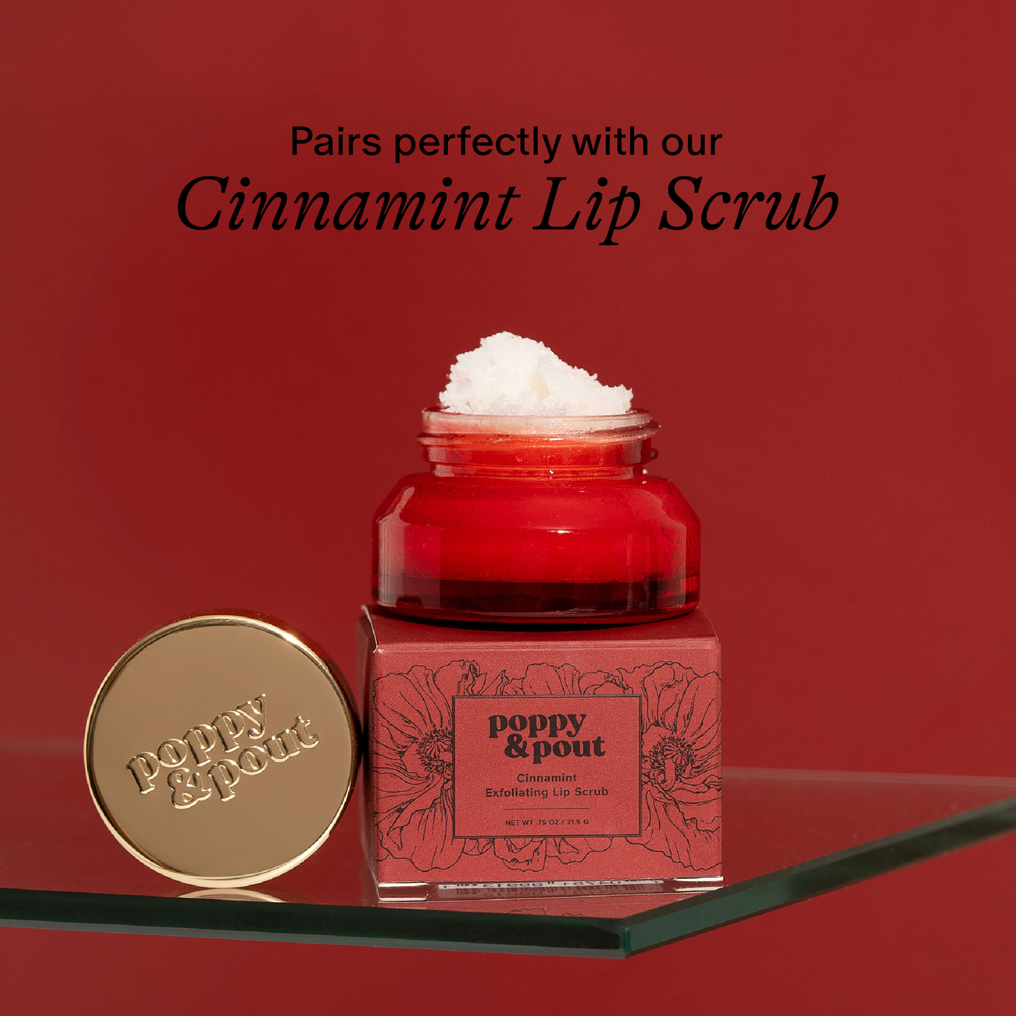 Poppy & Pout Lip Balm Cinnamint