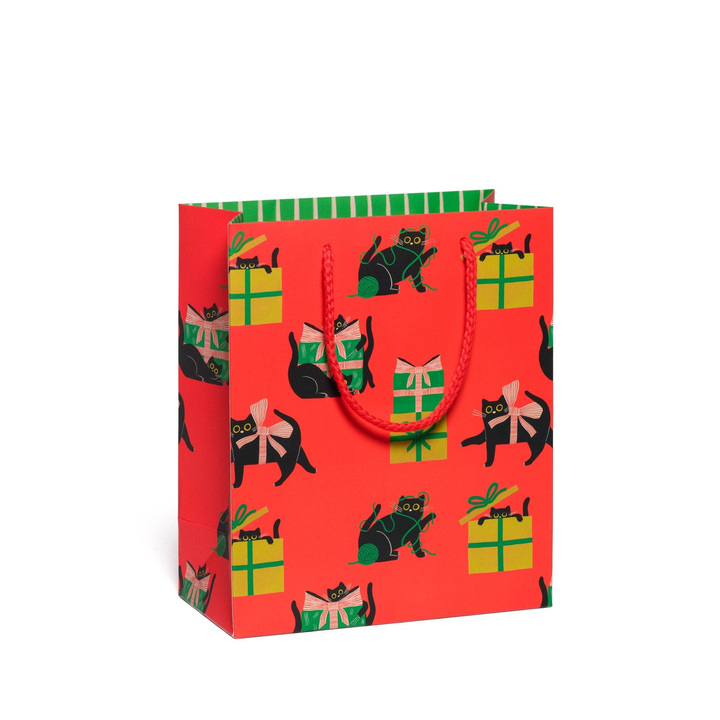 Holiday Black Cat Gift Bags