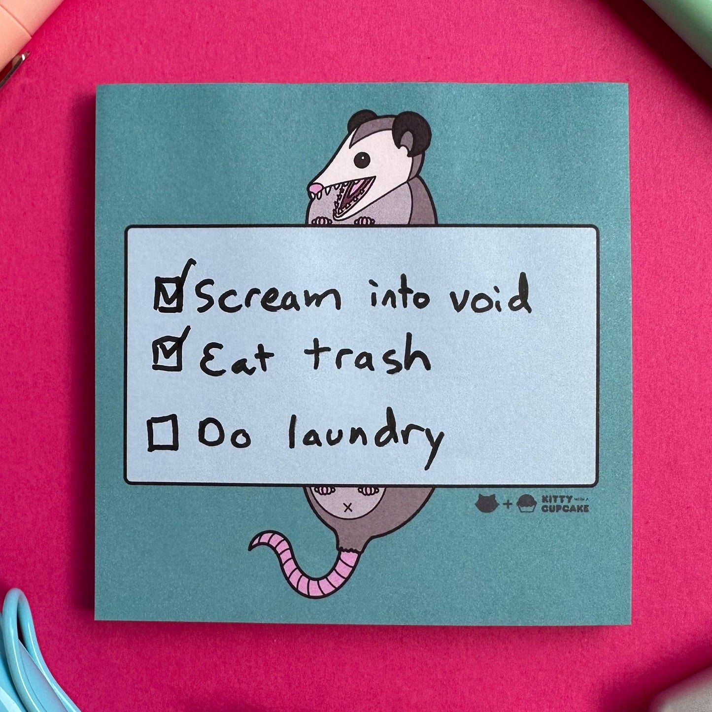 Opossum Sticky Notes