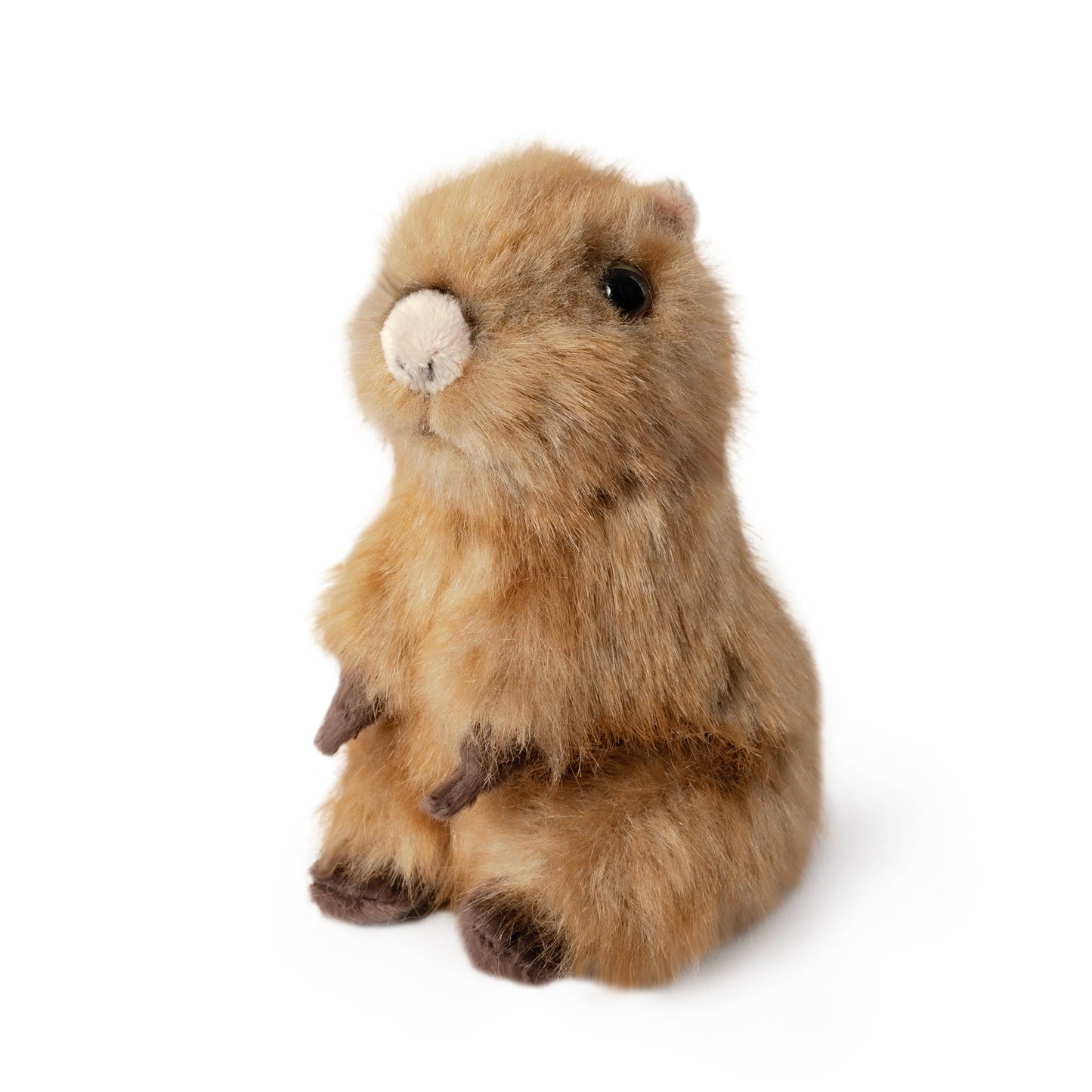 Living Nature Sitting Capybara Pup Plush Stuffed Animal Toy