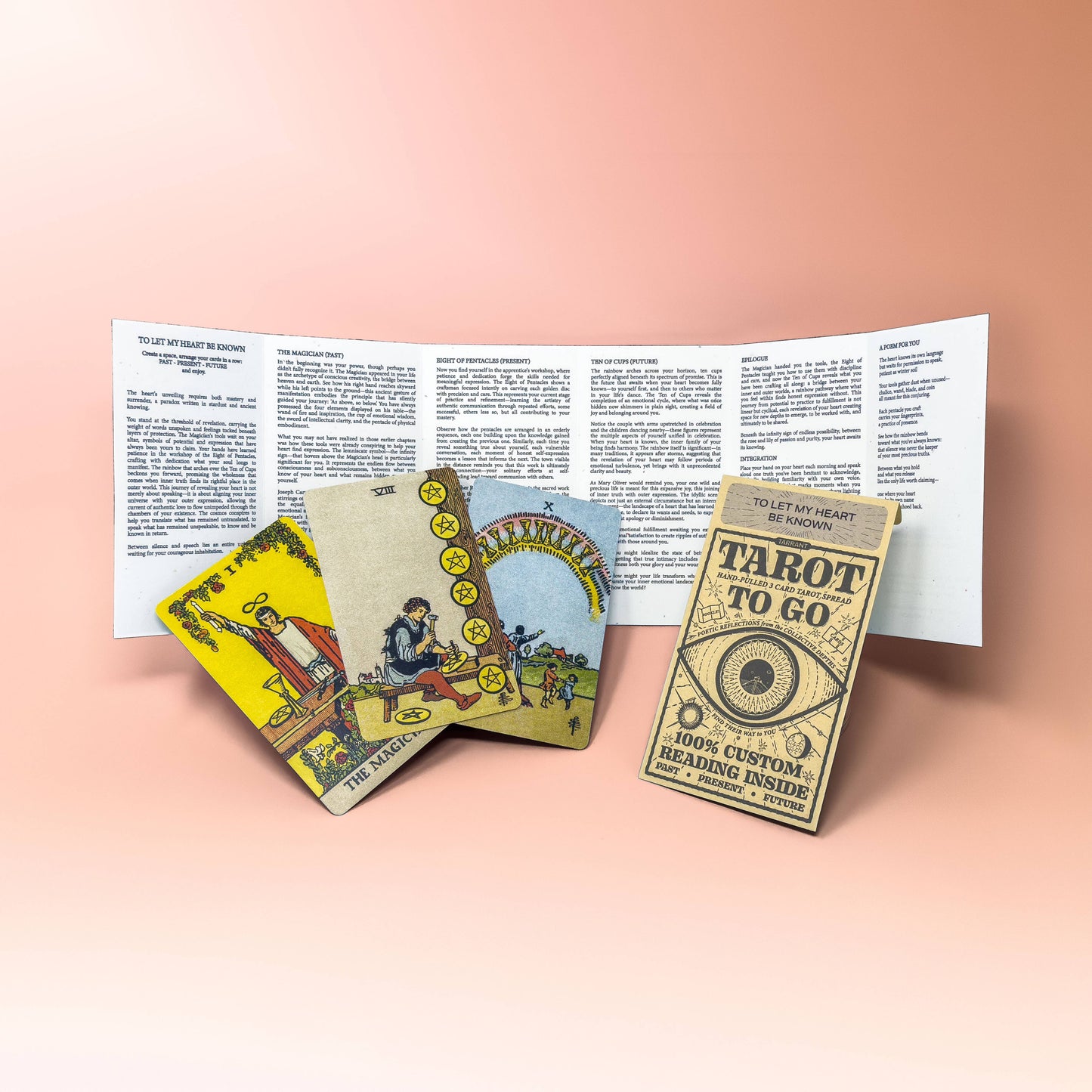 TAROT TO GO β Magic Tarot Journeys in an Envelope π΄βοΈβ¨