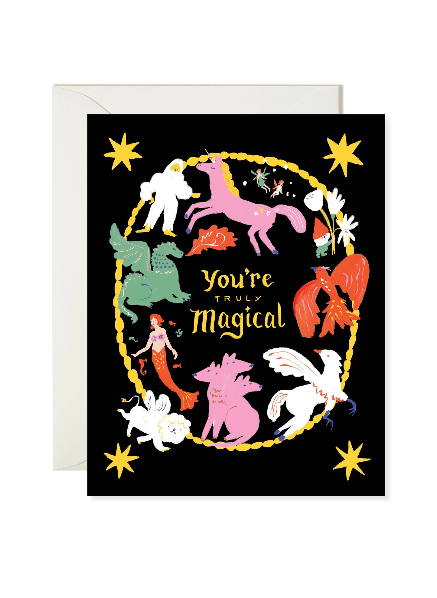Mythical Magic - Whimsical Encouragement Card