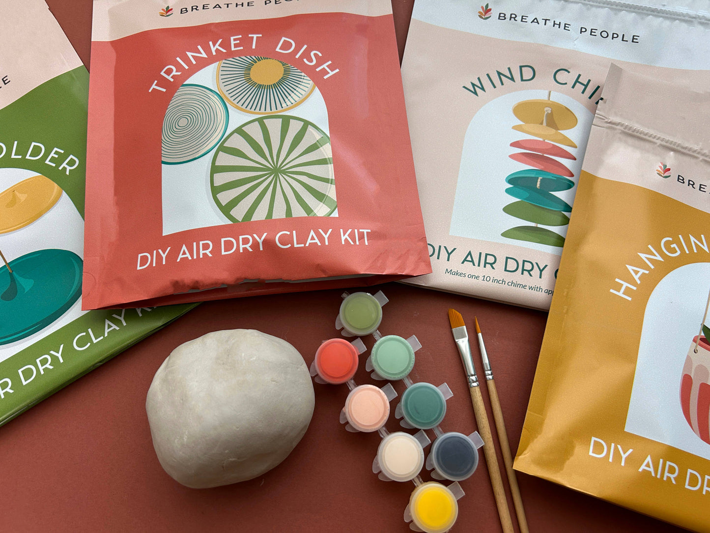DIY Air Dry Clay Kit- Make Your Own Incense Holder