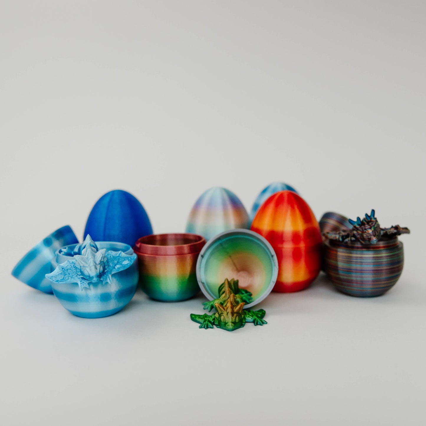 Small 3D Printed Mystery Dragon Egg