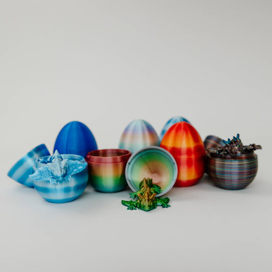 Small 3D Printed Mystery Dragon Egg