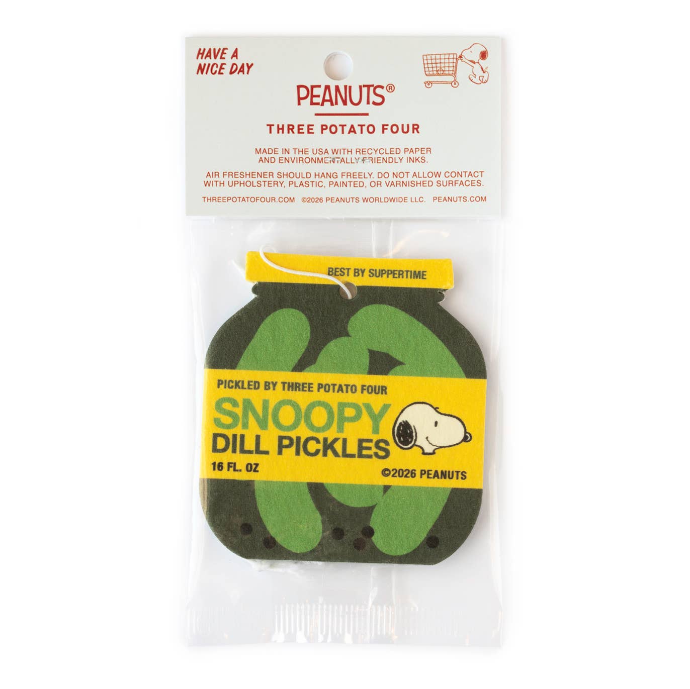 Peanuts® Grocery - Snoopy Pickle Air Freshener