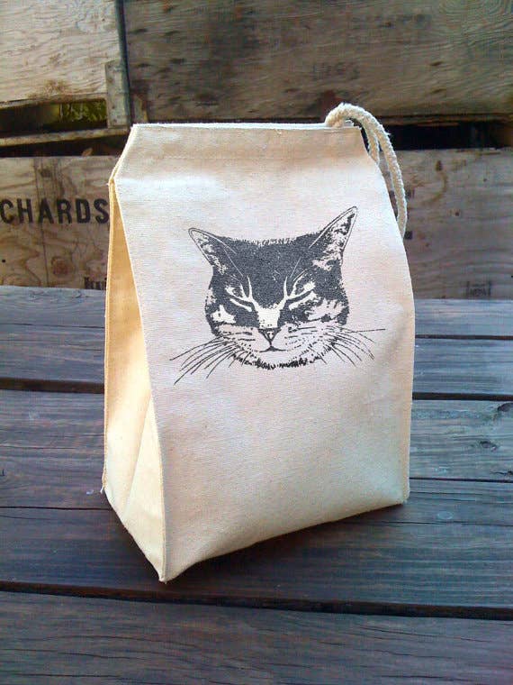 Cat Lunch Bag