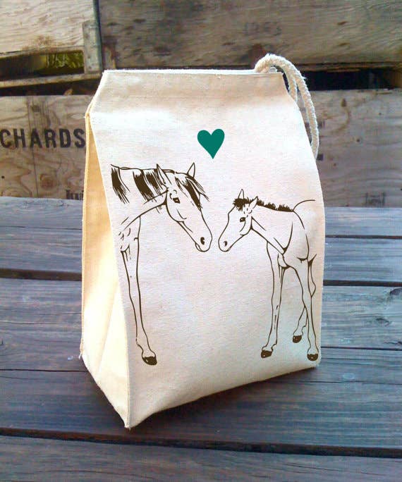 Horse lunch bag