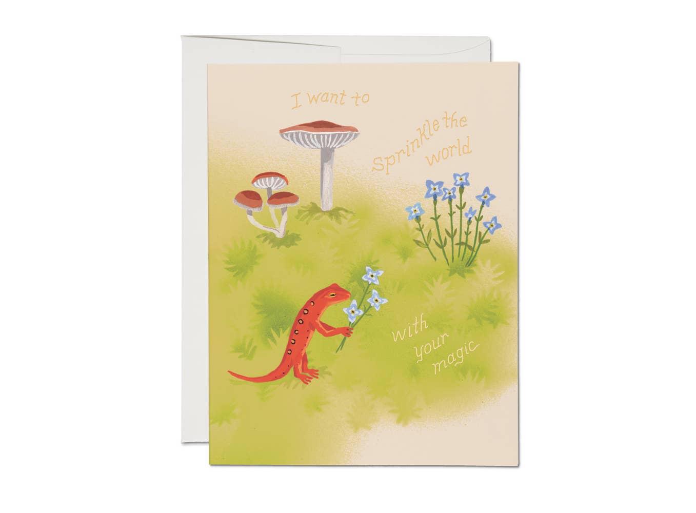 Gecko Magic Friendship Greeting Card