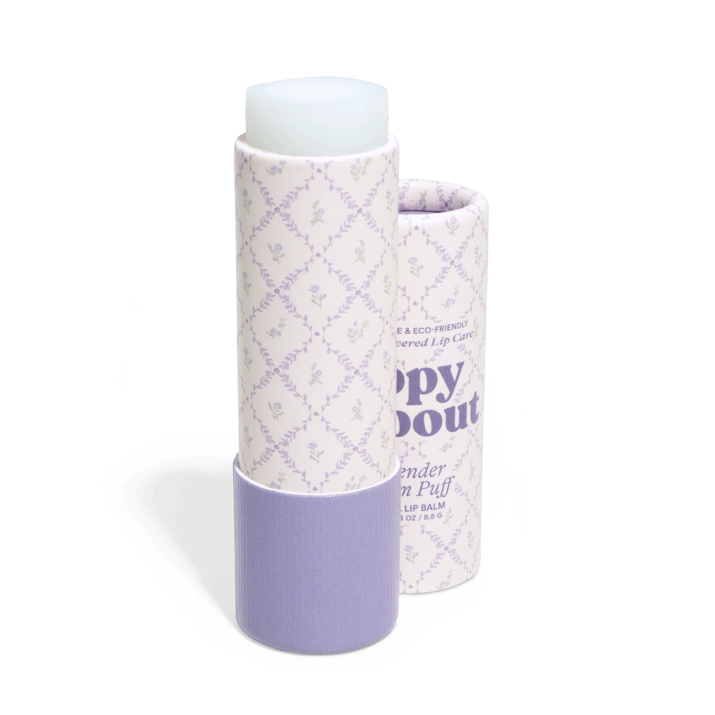 Poppy & Pout Lip Balm Lavender Cream Puff