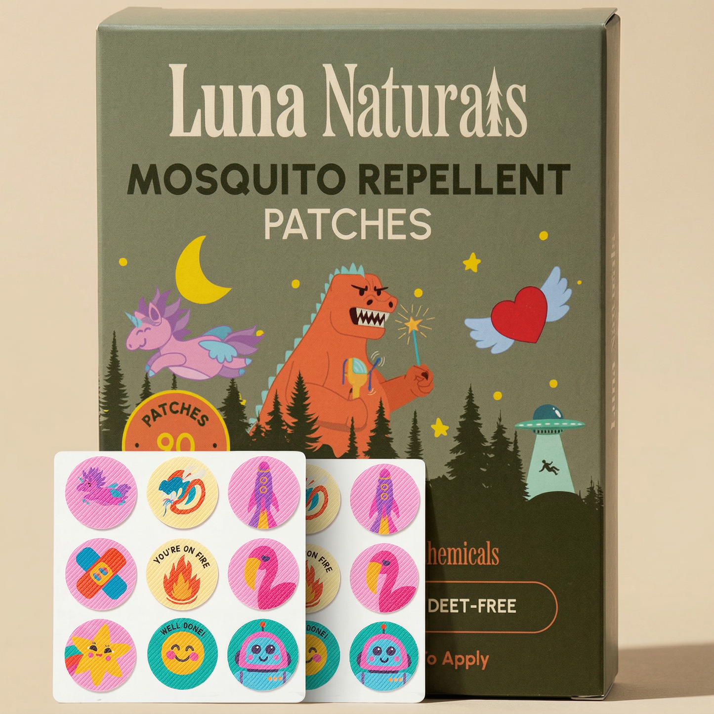 Kids Mosquito Repellent Patches