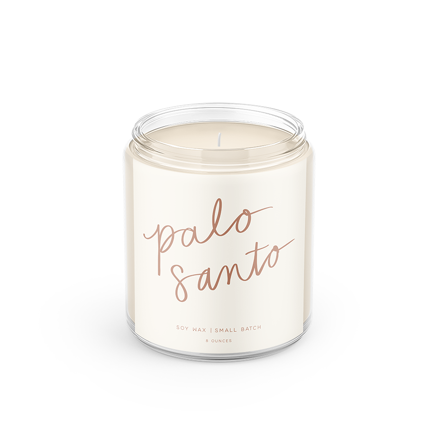Palo Santo Candle | Palo Santo + Sandalwood