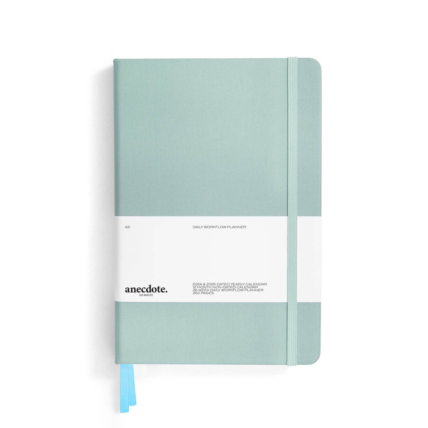 The Daily Planner - Hardcover with Library Buckram Cover