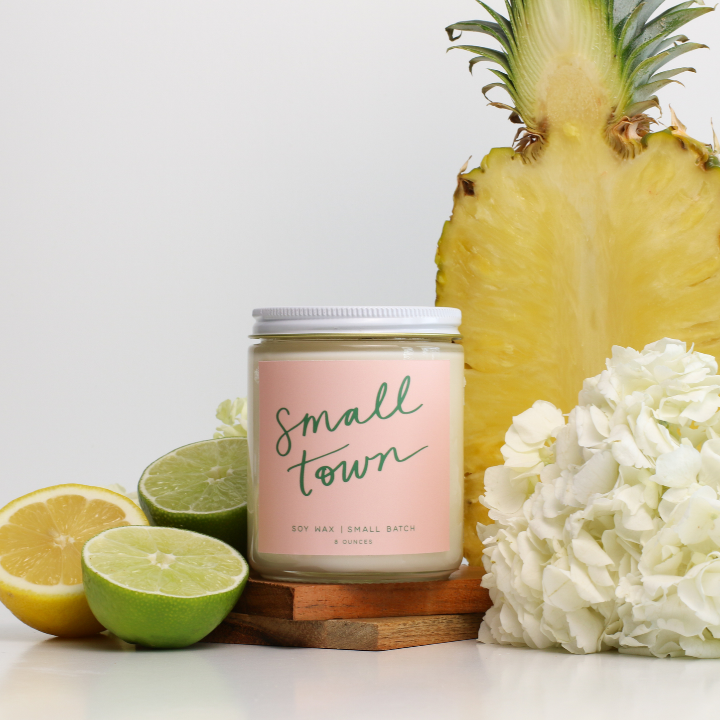 Small Town Candle | Sandalwood + Amber