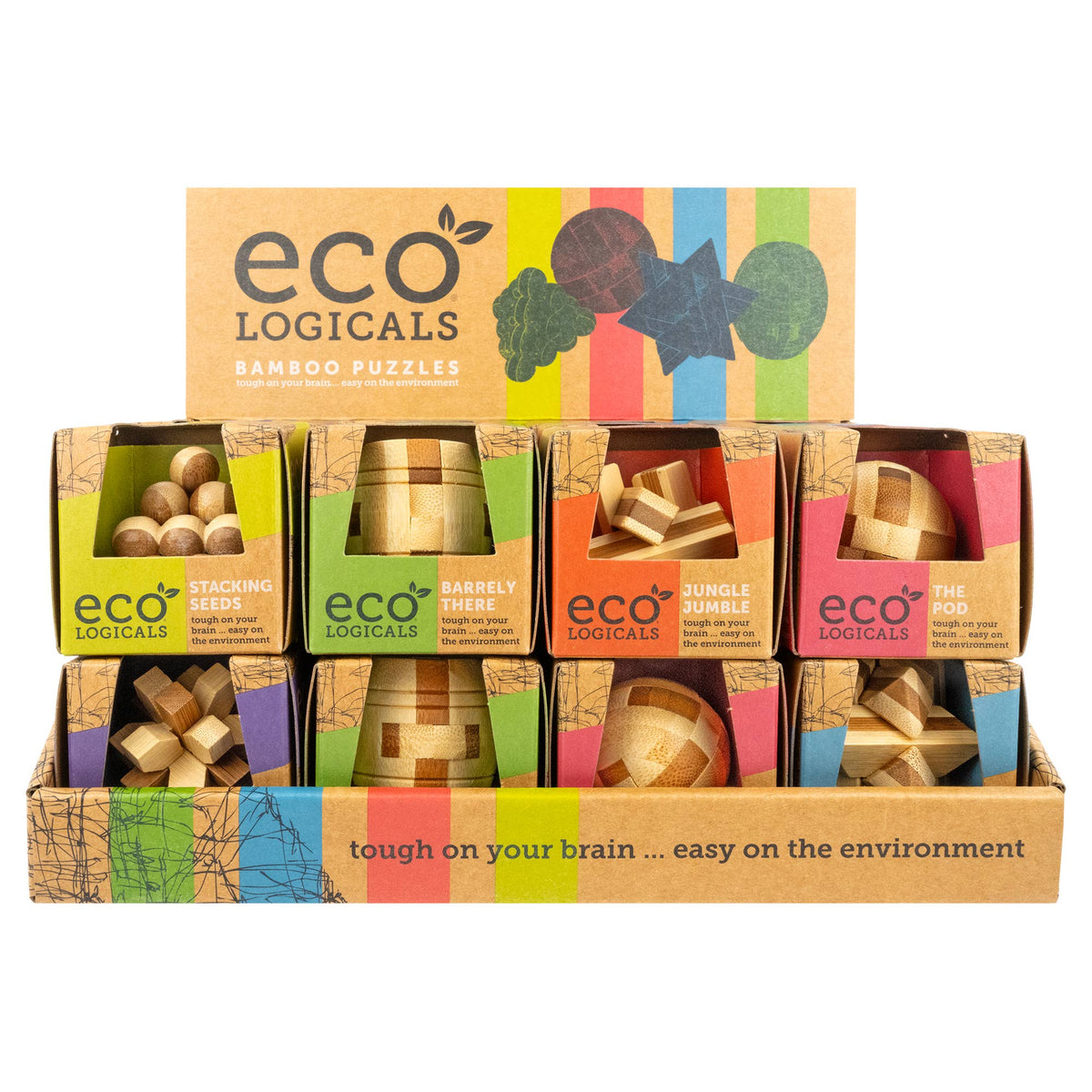 Mini Ecological Bamboo Puzzles