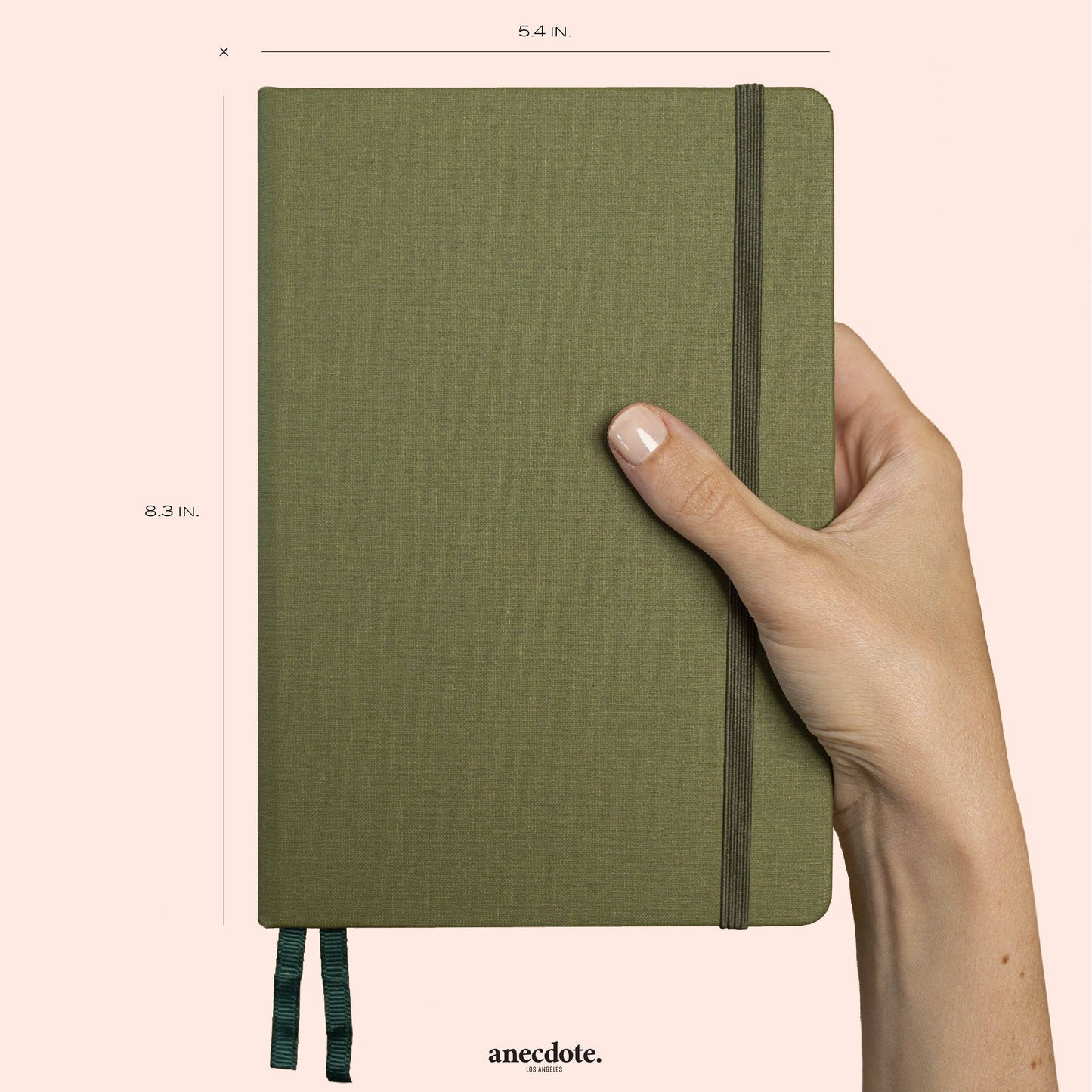 The Daily Planner - Hardcover with Library Buckram Cover