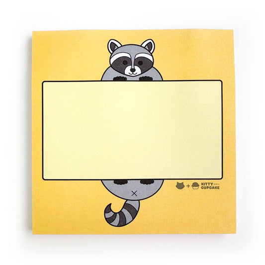 Raccoon Sticky Notes