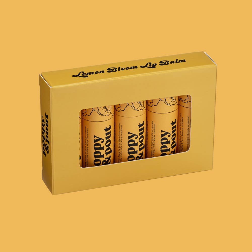 Poppy & Pout Lip Balm Lemon Bloom