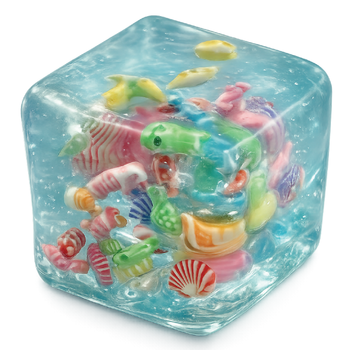 Fun Doh Squishy Charm Cube Fidget Toy Variety