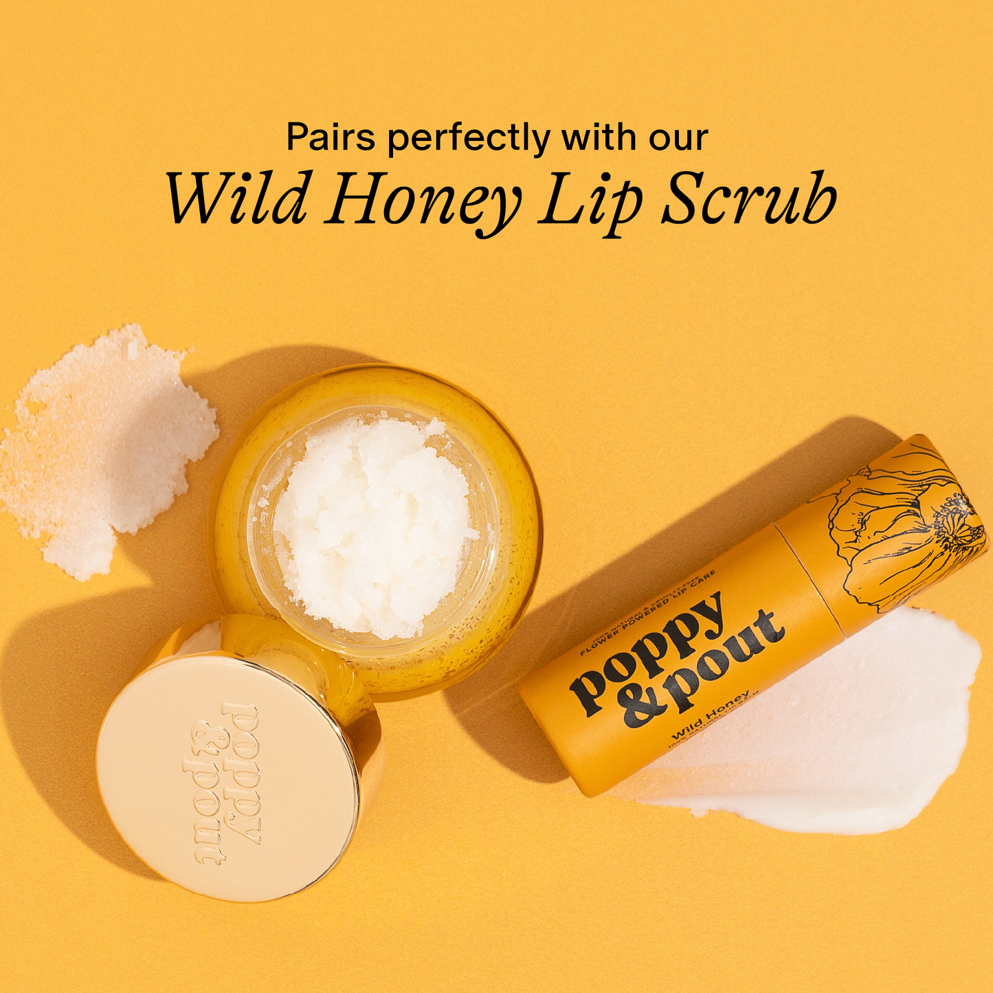 Poppy & Pout Lip Balm Wild Honey