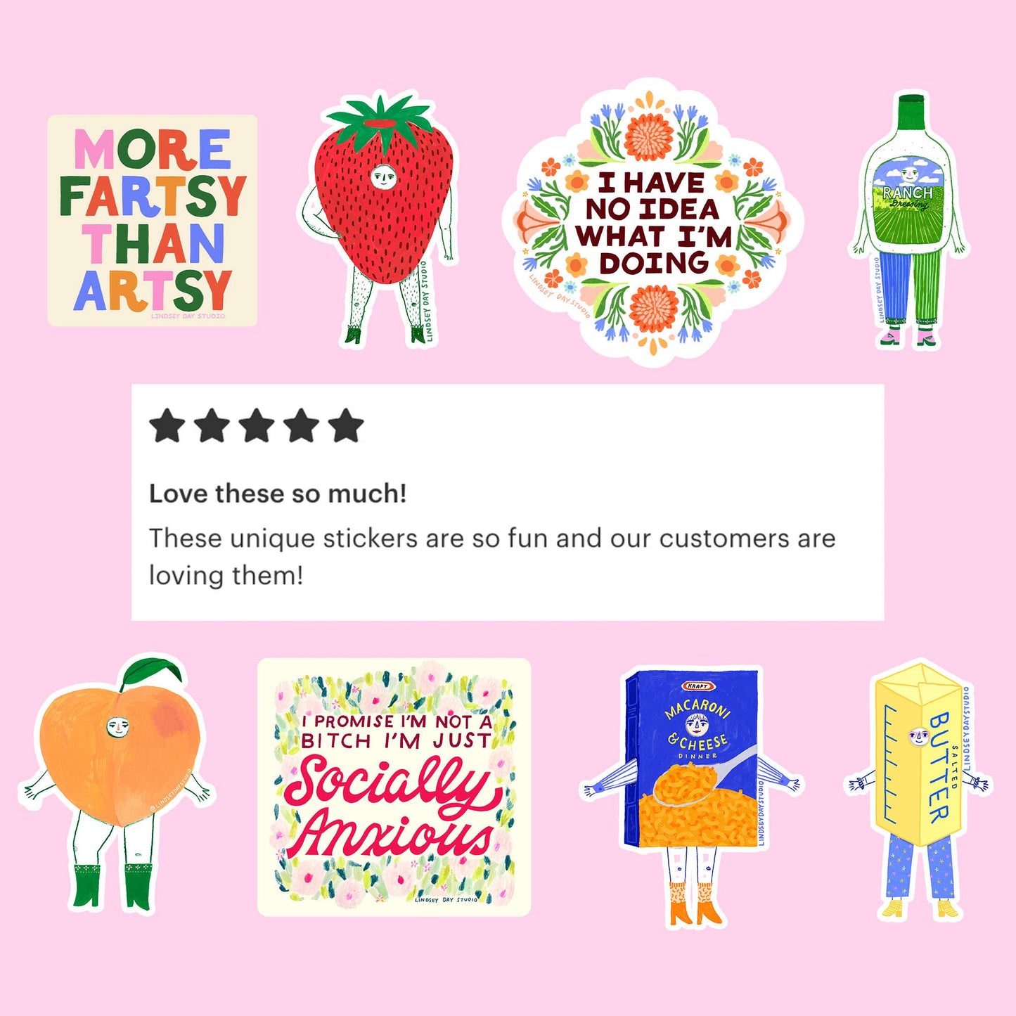 Socially Anxious Sticker
