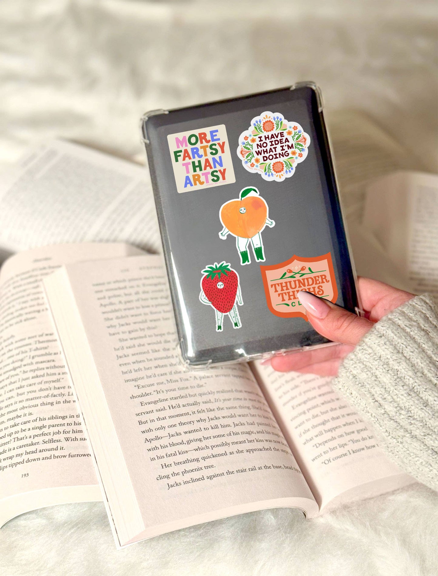 Pepper Peach Sticker