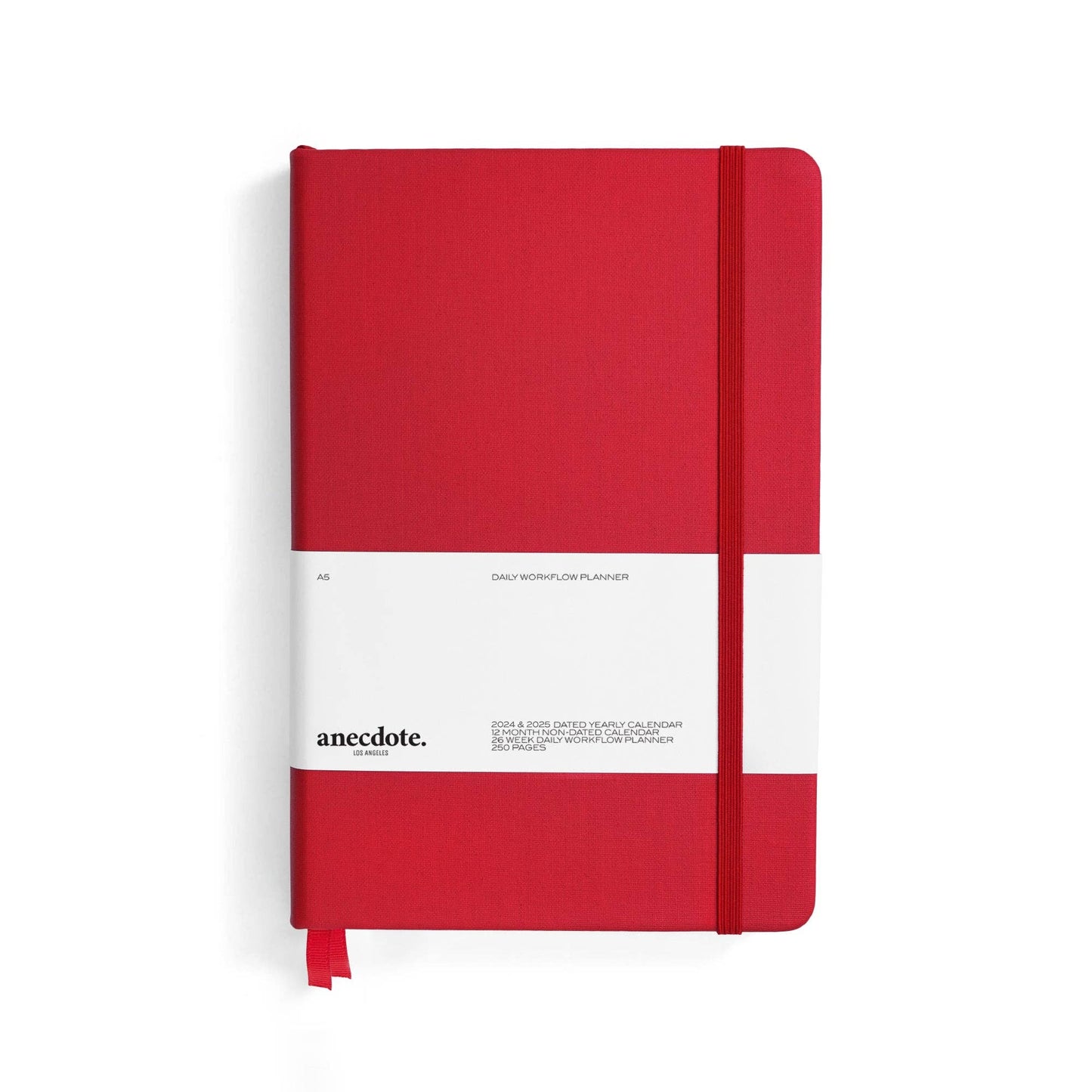 The Daily Planner - Hardcover with Library Buckram Cover
