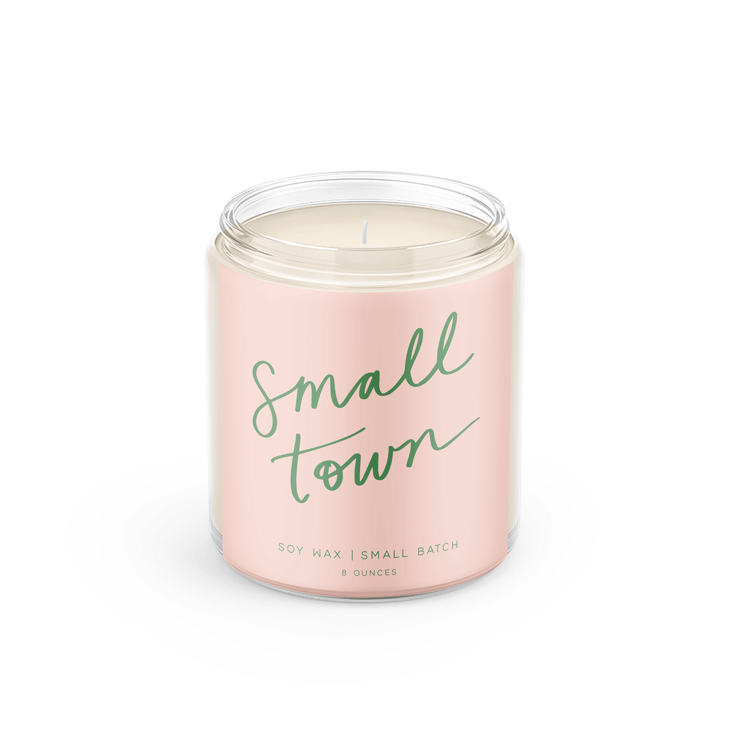Small Town Candle | Sandalwood + Amber