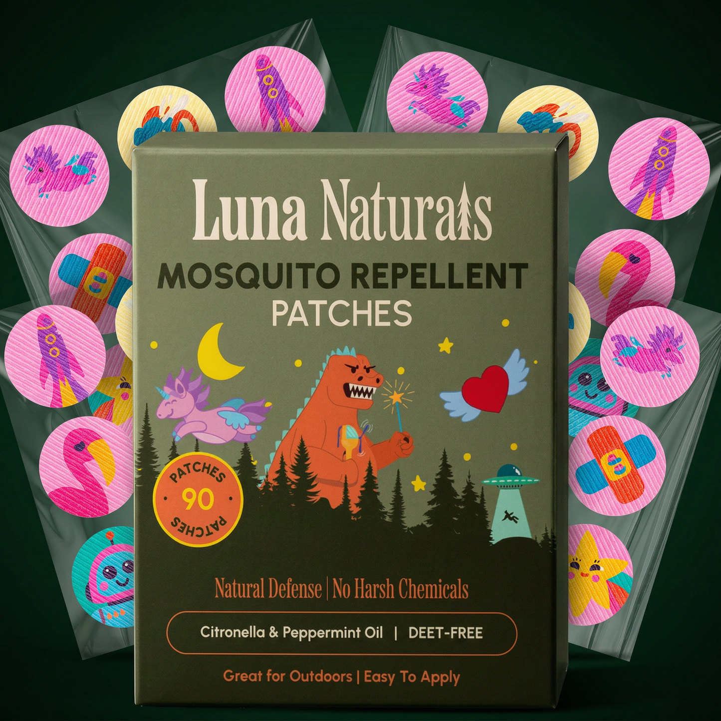 Kids Mosquito Repellent Patches