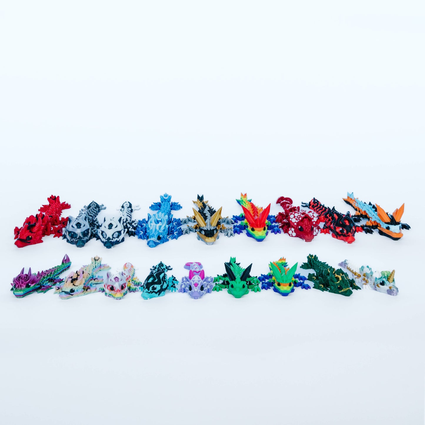 Small 3D Printed Dragons – Assorted Colors
