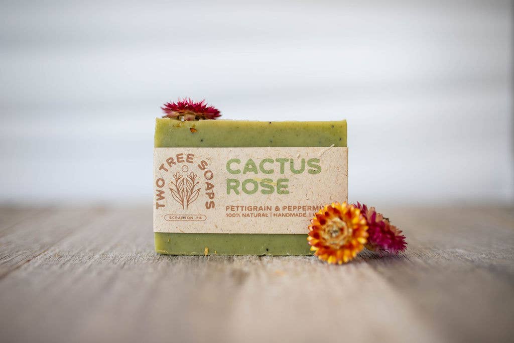Cactus Rose - Natural Handmade Bar Soap