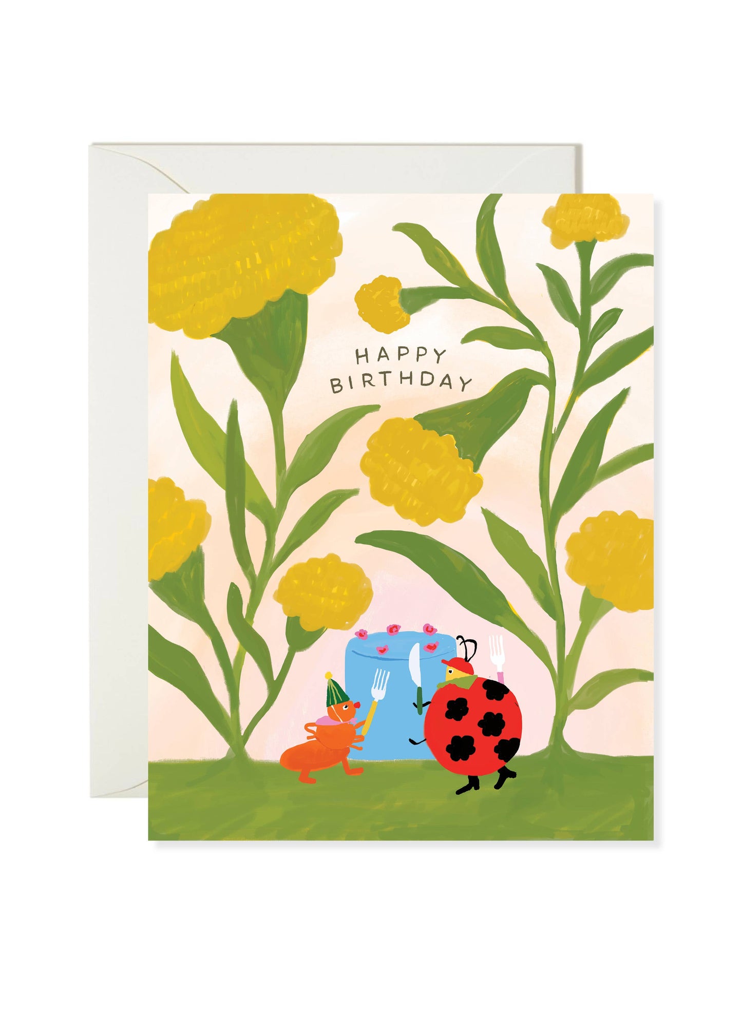 Bugs' Birthday Party – Cute Nature| Garden Bug Birthday Card