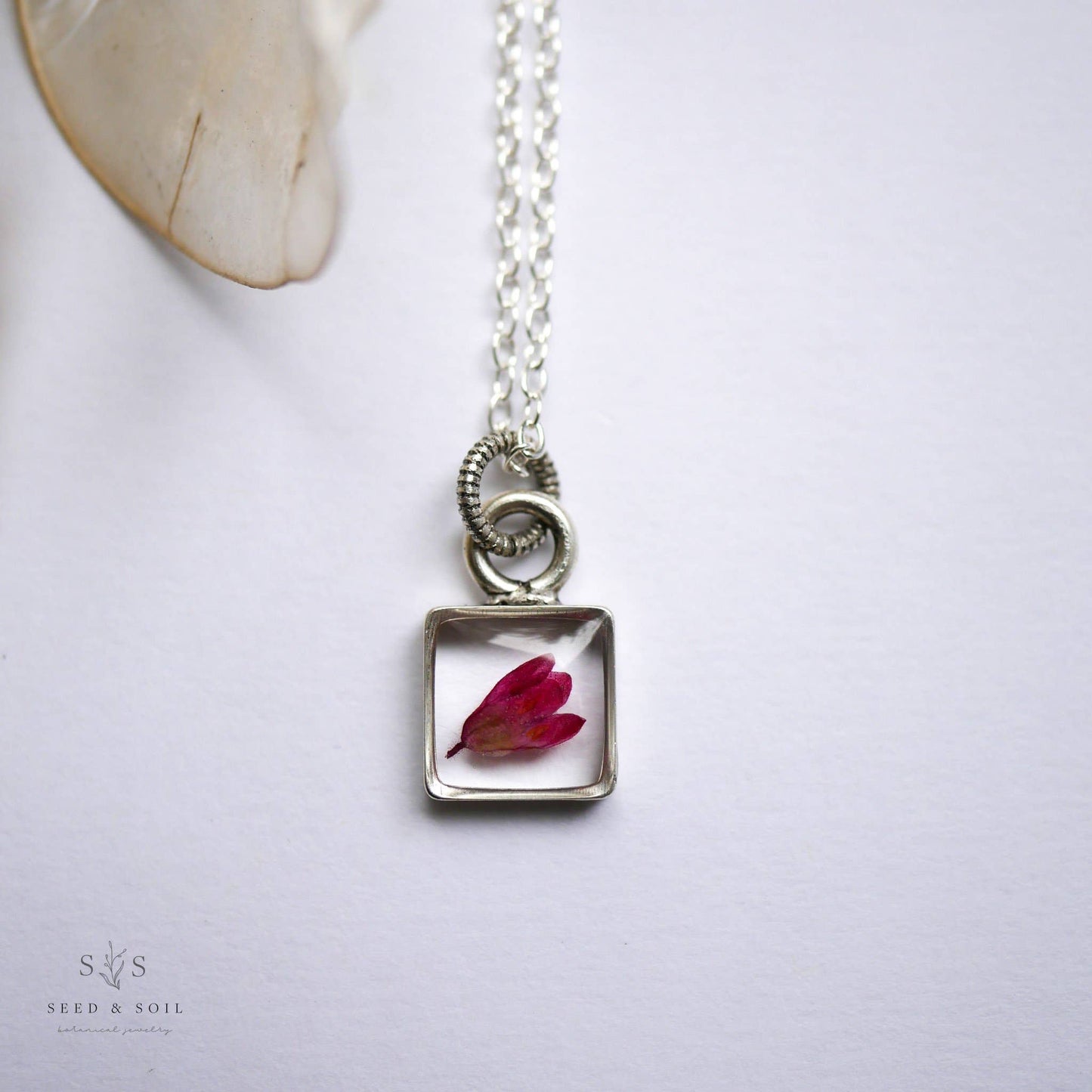 Tiny Square Pendant