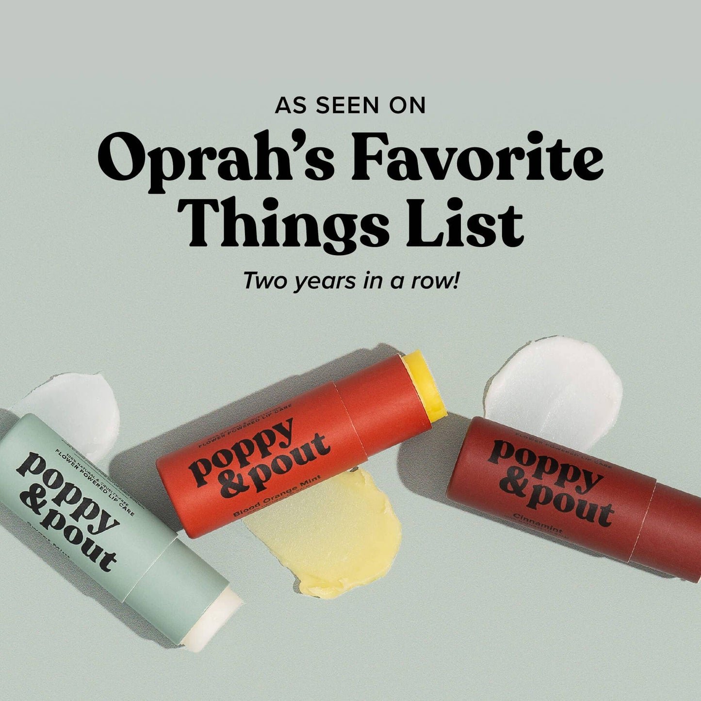 Poppy & Pout Lip Balm Blood Orange Mint