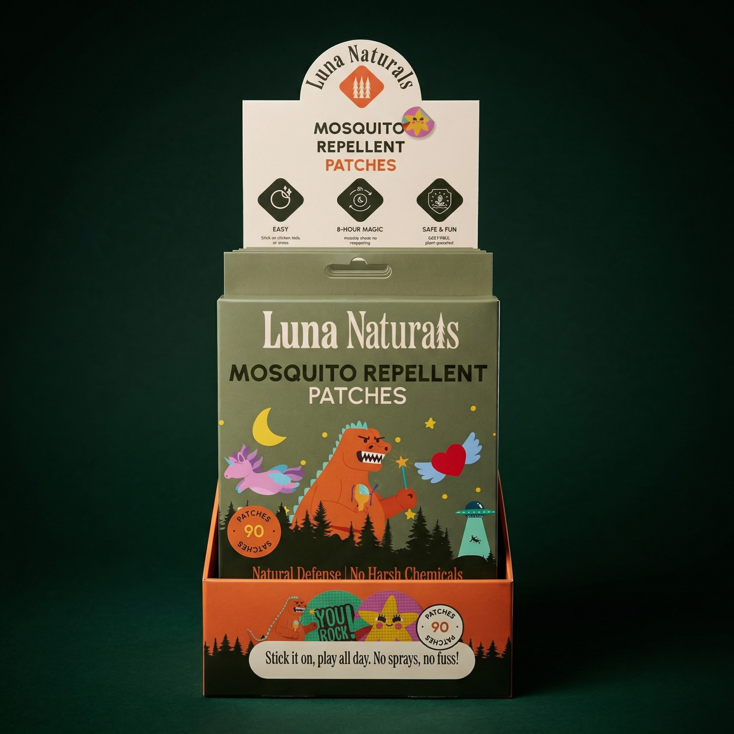 Kids Mosquito Repellent Patches