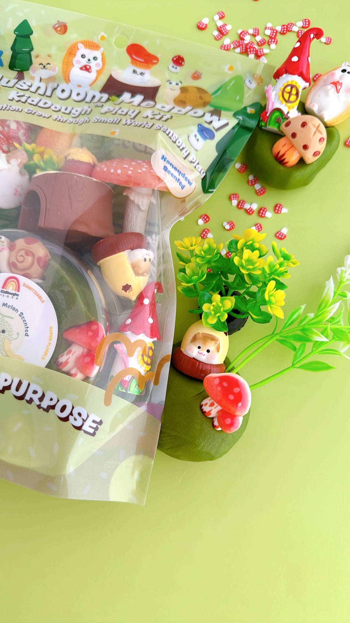 Mushroom Meadow KidDough Play Kit