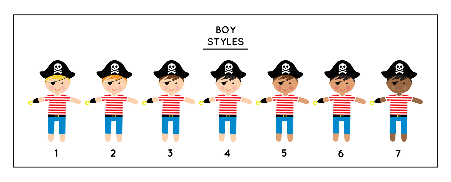 Sew Your Own Pirate Doll