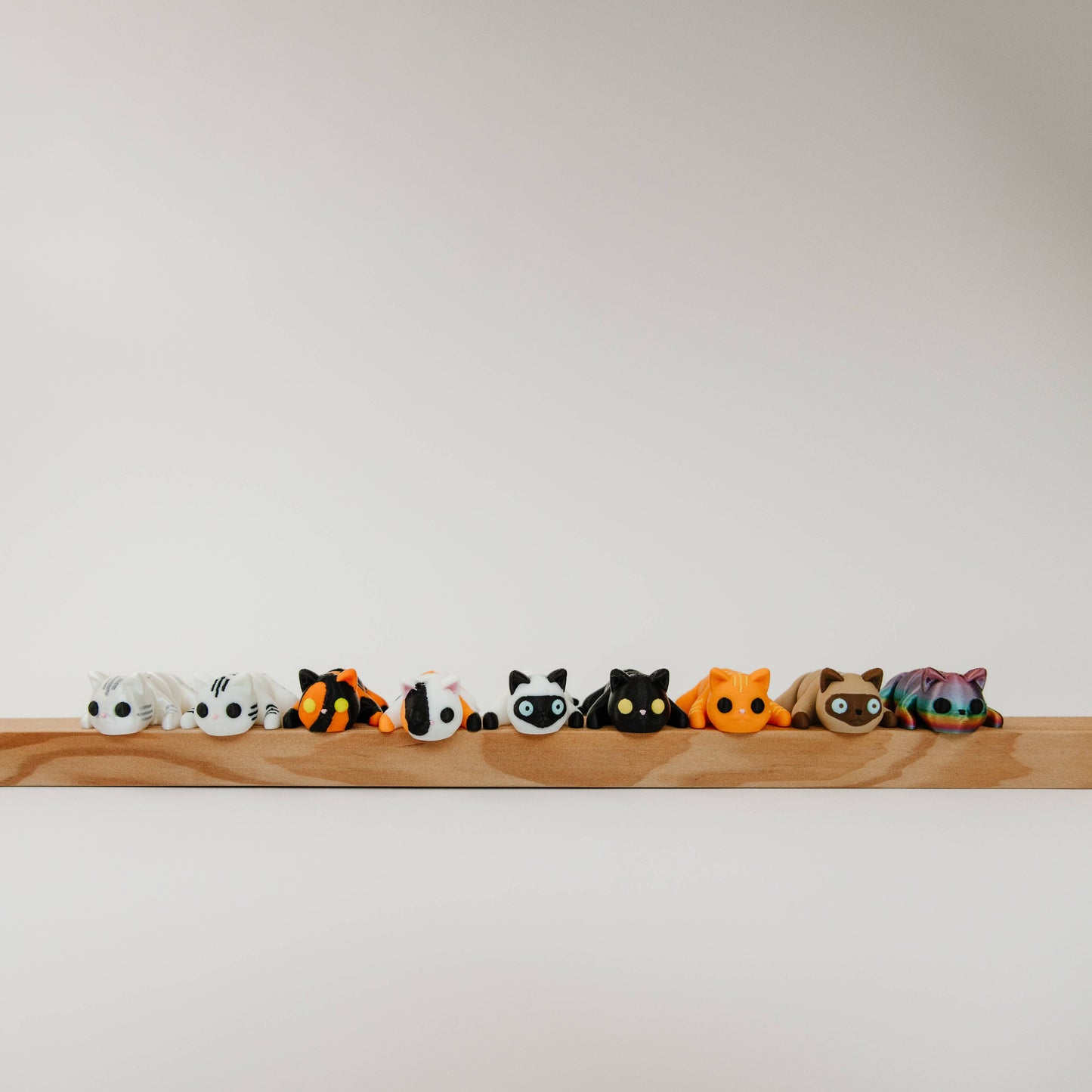 3D Printed Cat Keychains - Assorted Styles