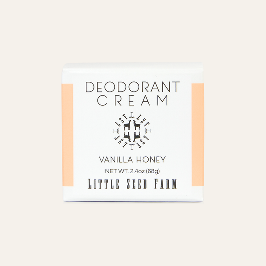 Vanilla Honey Deodorant Cream