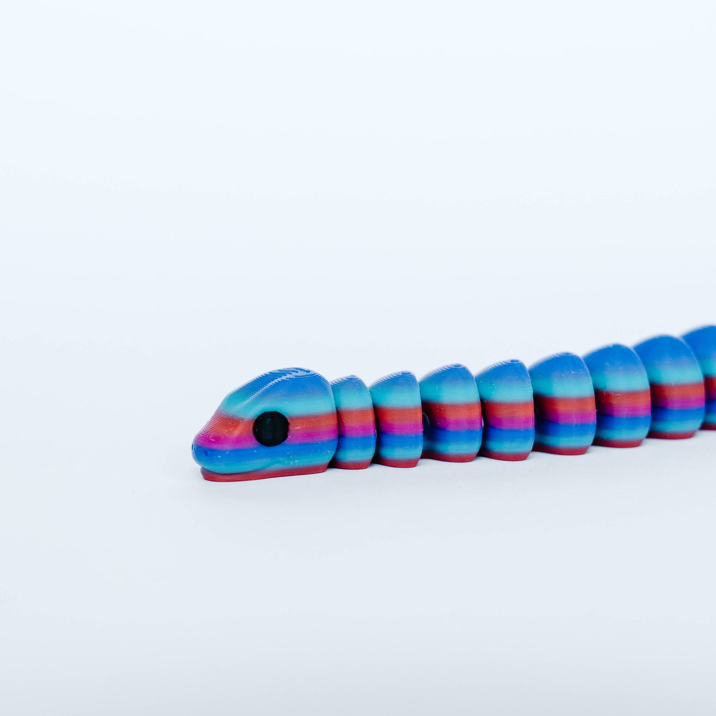 Mini 3D Printed Snakes – Assorted Colors