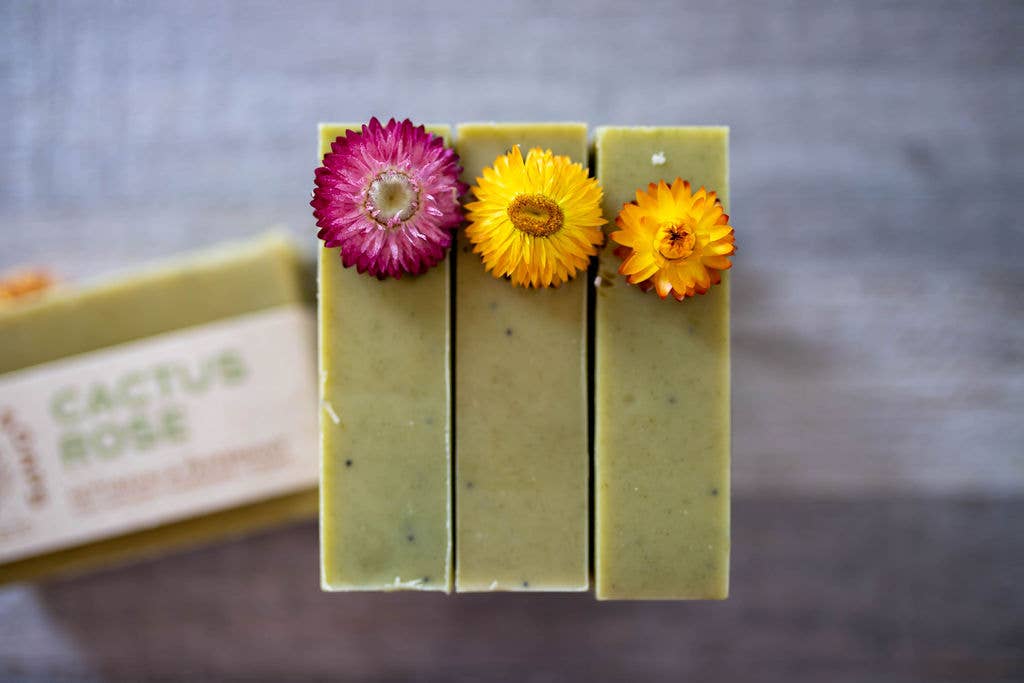 Cactus Rose - Natural Handmade Bar Soap