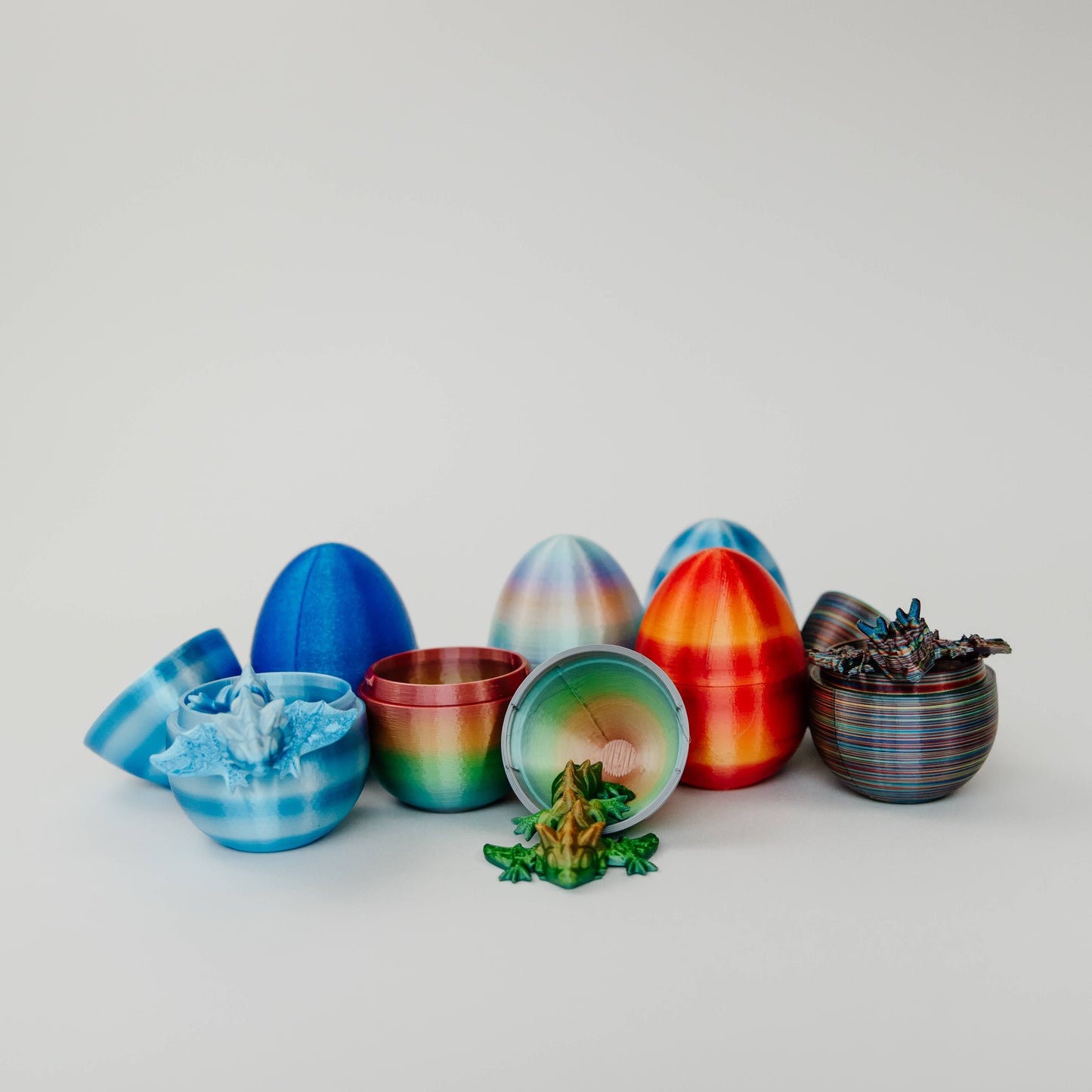 Small 3D Printed Mystery Dragon Egg