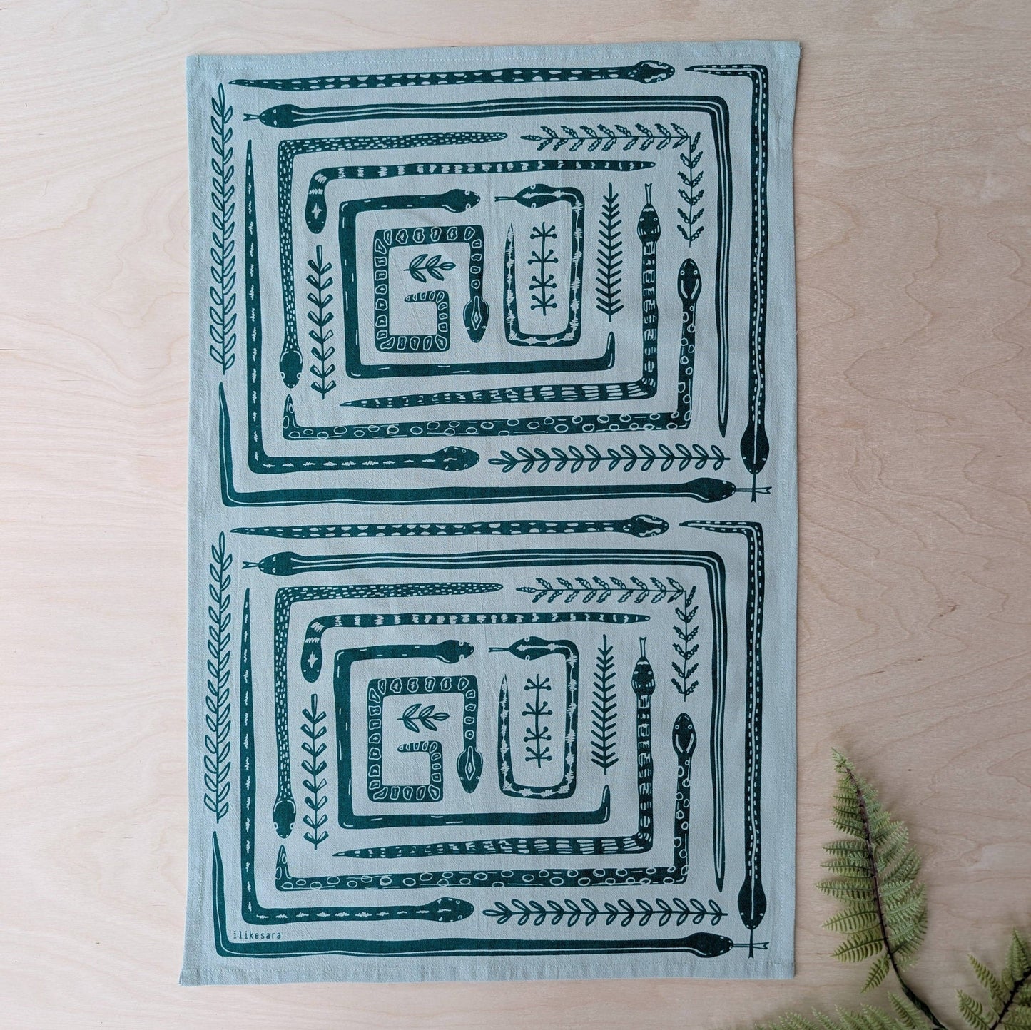 Tea Towel | Serpents