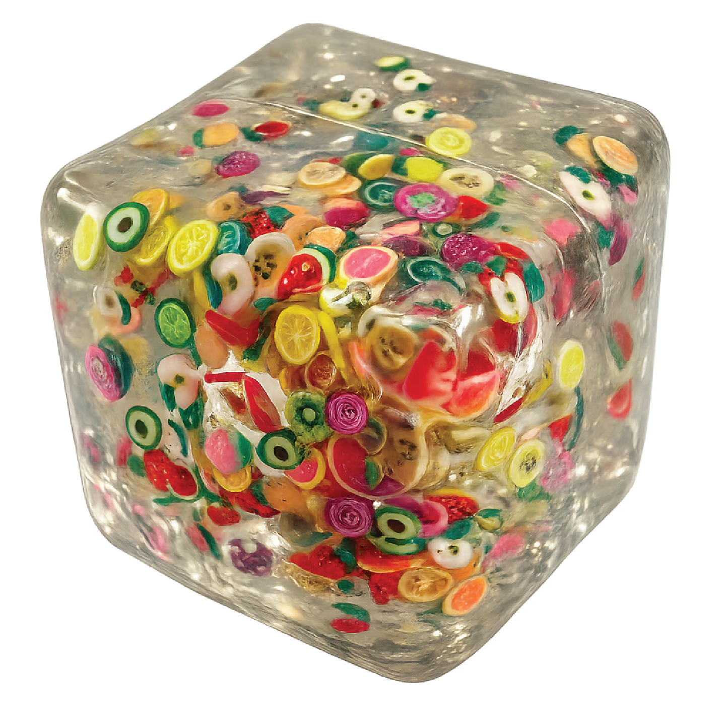Fun Doh Squishy Charm Cube Fidget Toy Variety
