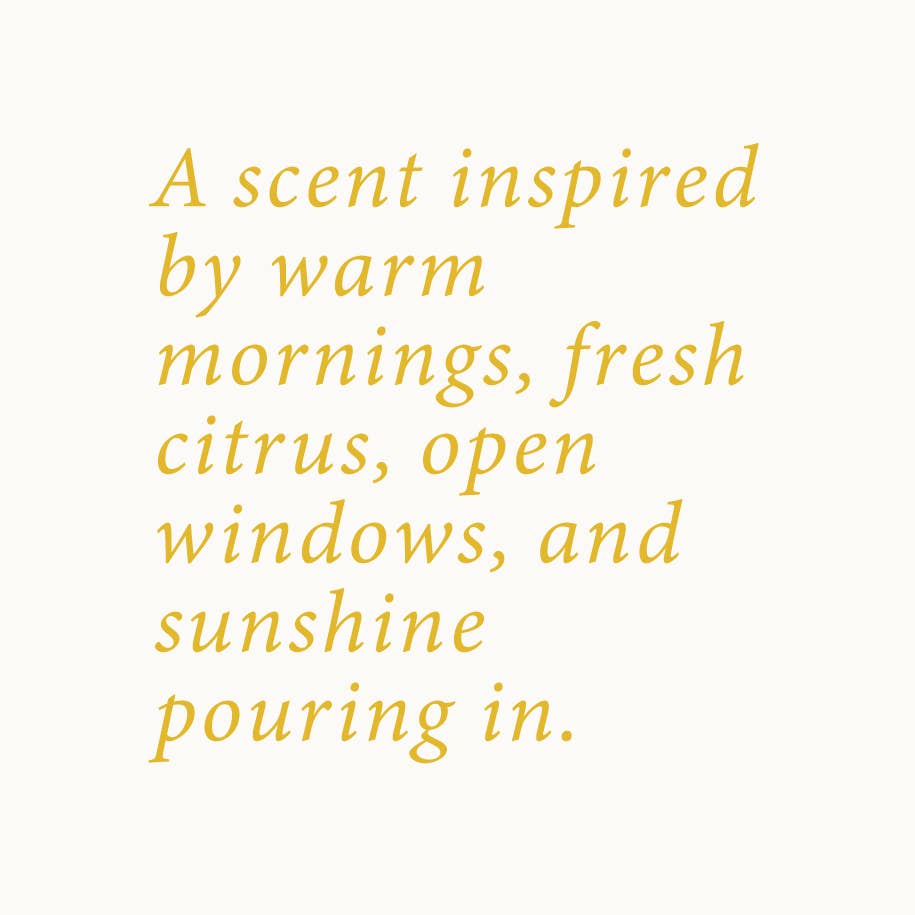 Florida Sunshine Candle | Orange + Mandarin
