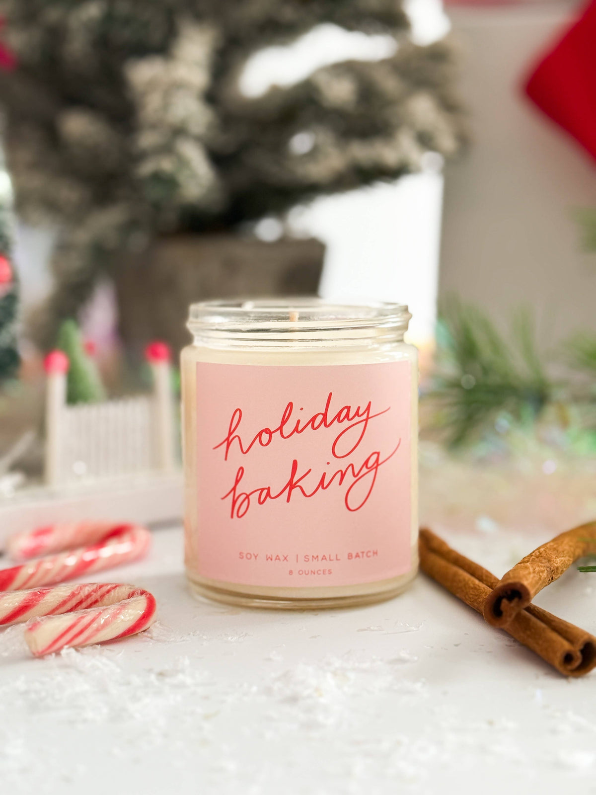 Holiday Baking Candle | Cinnamon + Vanilla