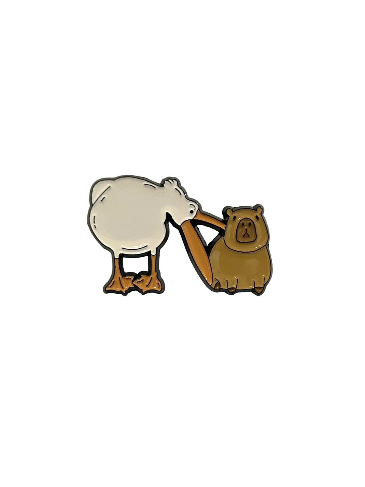 Capybara Pins | Big Fan Art Studio