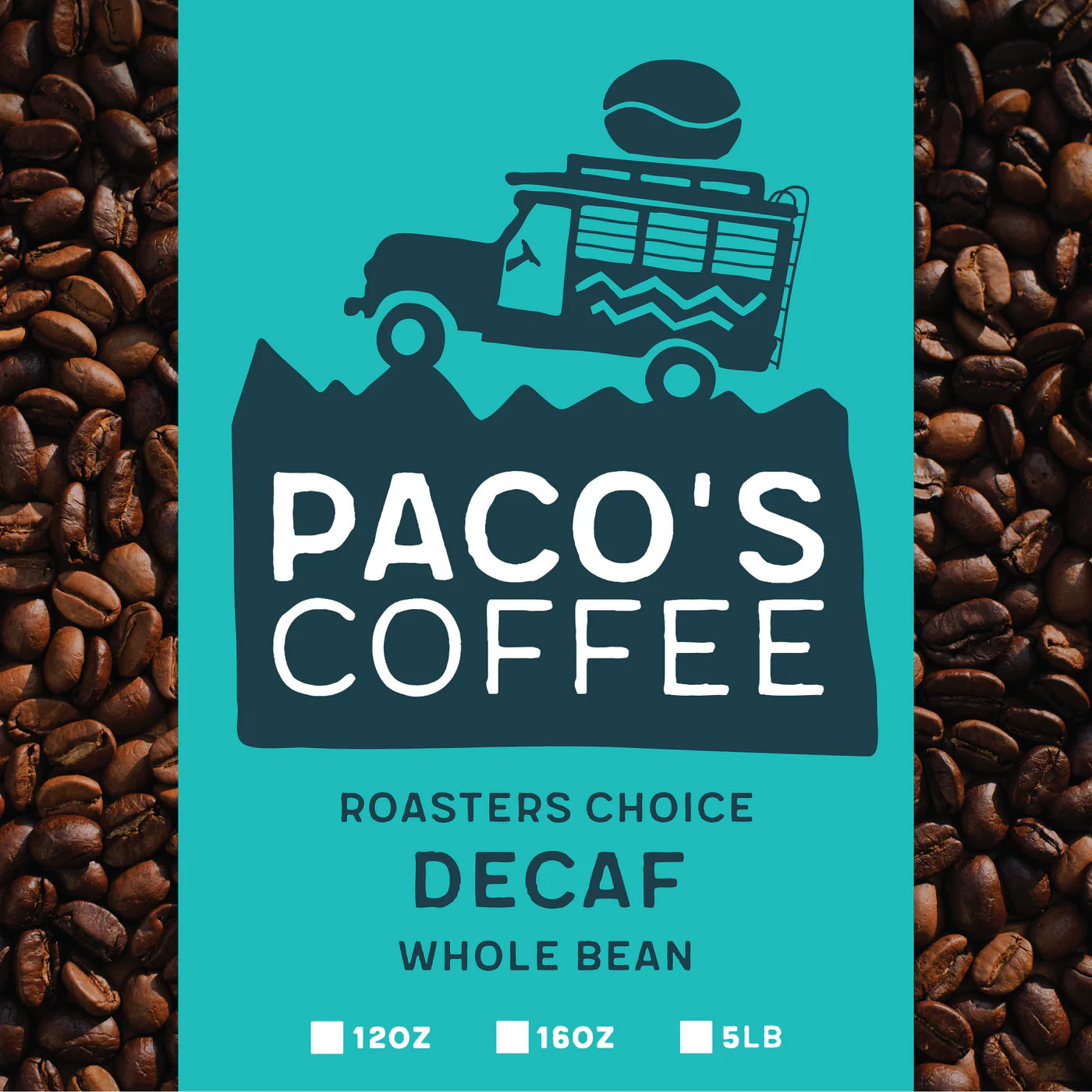 Paco's Coffee Decaf