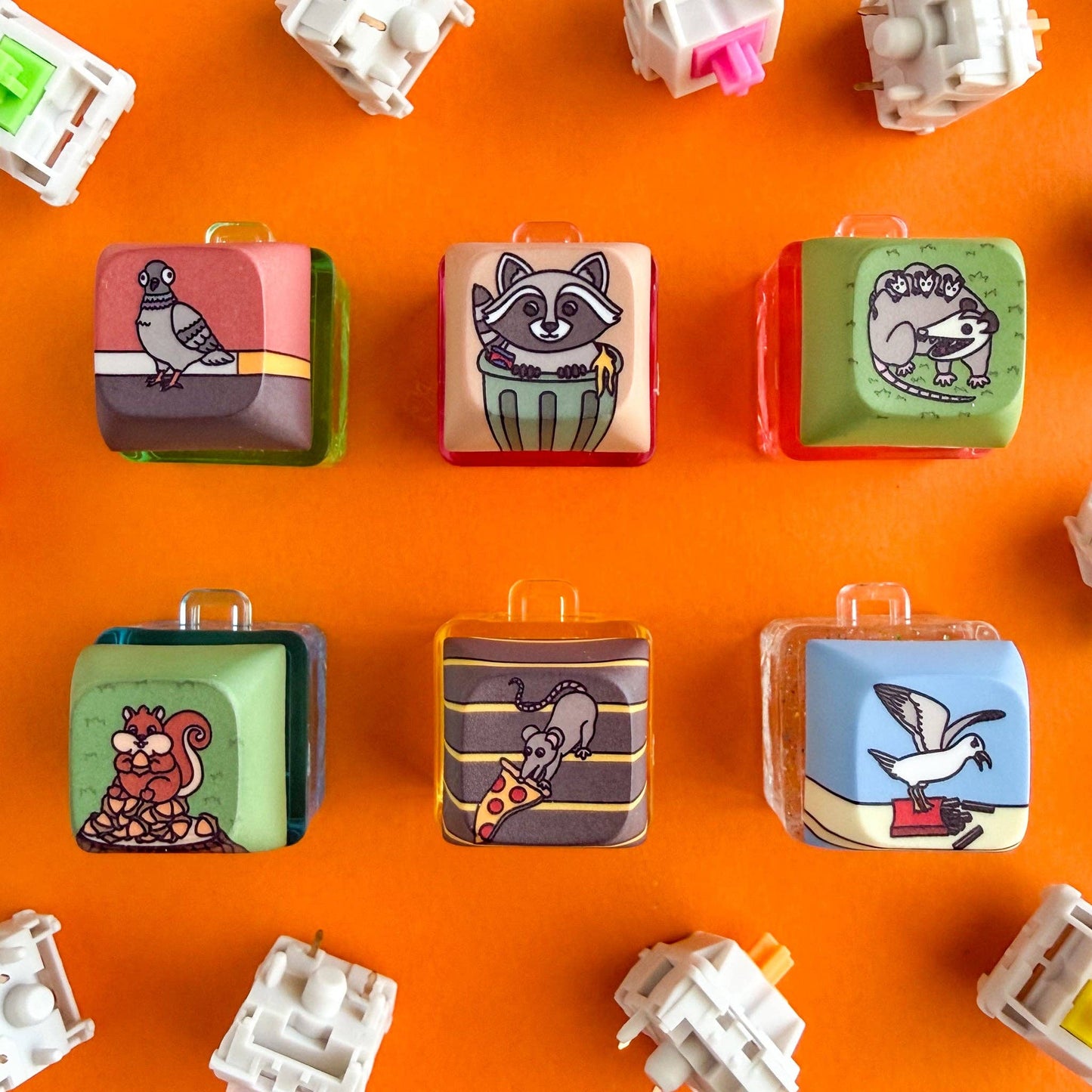 Clicky Critters Fidget Keychain - Blind Bag