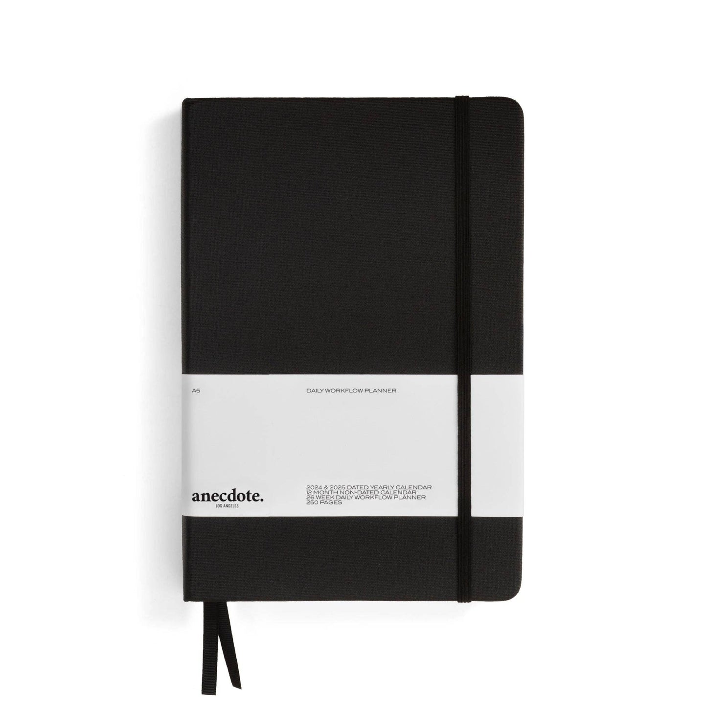 The Daily Planner - Hardcover with Library Buckram Cover